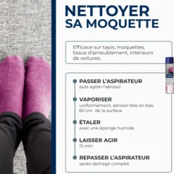 DÉCOWEB - Nettoyant raviveur express tapis moquettes starwax - 600ml