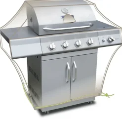 DECAMP' - Jardiline housse de protection pour barbecue 150x80x90cm - clb03