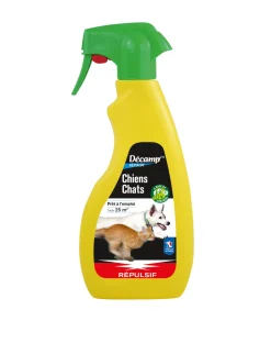 DECAMP - Repulsif chiens chats - pulverisateur 500 ml