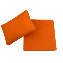 DECO ARTS - Coussins pour salon de jardin déhoussable 60x70cm orange