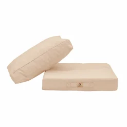 DECO ARTS - Coussins pour salon de jardin déhoussable 60x70cm beige