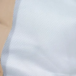 DECO ARTS - Pouf piscine en polyester 170x90 cm beige