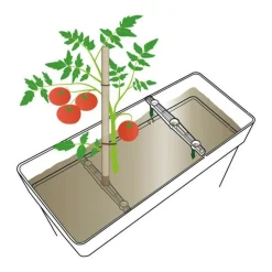 DEROMA - Muret haut like r - hauteur 78 cm - anthracite - deroma