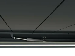 DIRECT ABRIS - Pergola bioclimatique autoportée motorisée 12m² 3x4m gris anthracite stellar - eclairage intégré