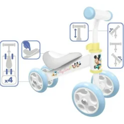 DISNEY - Draisienne velo porteur - disney - ma premiere - bb183250