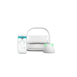 Distributeur daliment connect - blanc - pour chat