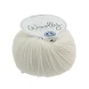 DMC - Laine Woolly 100% Merinos : blanc 50g