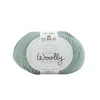DMC - Pelote Woolly en laine mérinos coloris bleu 137 - 50 g