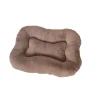 DOG'S FASHION - Coussin 'Ovaly' pour chien, coloris taupe - T80