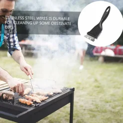 DOWNYPAWS - 2 brosses à pointe de gril