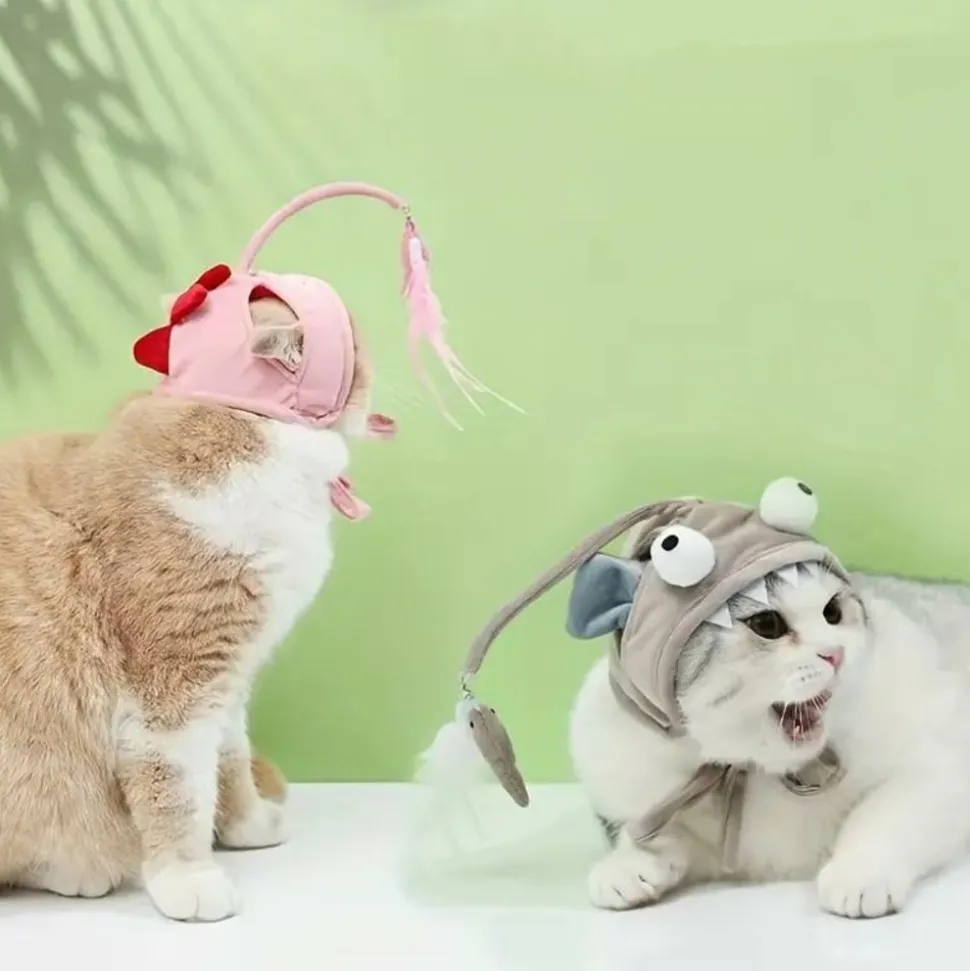 DOWNYPAWS - 2 couvre - têtes pour chatons