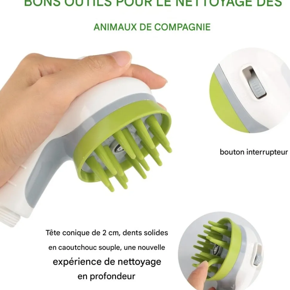 DOWNYPAWS - 2 en 1 pomme de douche