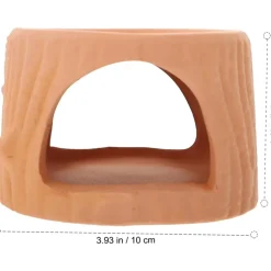 DOWNYPAWS - 2 grottes en céramique - décoration et cachette aquarium