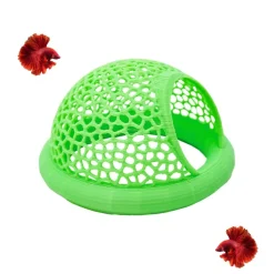 DOWNYPAWS - Abri flottant naturel pour poisson d'aquarium