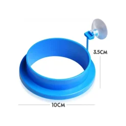 DOWNYPAWS - Anneau nourrisseur flottant anti-dispersion pour aquarium