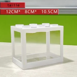 DOWNYPAWS - Aquarium betta miniature en acrylique transparent