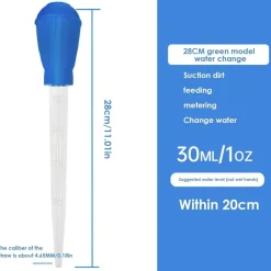 DOWNYPAWS - Aspirateur à détritus pour aquarium - 28.5cm