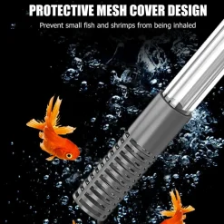 DOWNYPAWS - Aspirateur à gravier pour aquarium - kit de nettoyage