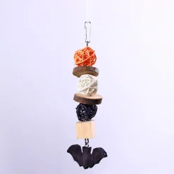 DOWNYPAWS - Boucles de perles en bois de pomme pour rongeurs type a