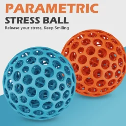 DOWNYPAWS - Boule de jouet pour chien imprimée 3d et résistante à la morsure