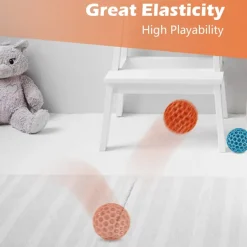 DOWNYPAWS - Boule de jouet pour chien imprimée 3d et résistante à la morsure