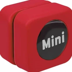 DOWNYPAWS - Brosse de nettoyage-brosse magnétique pour aquarium-3*3*2.7cm-rouge