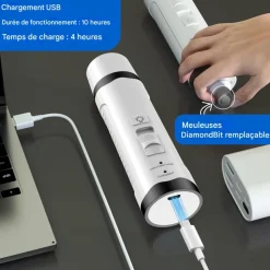 DOWNYPAWS - Broyeur à ongles pour chien