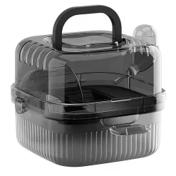 DOWNYPAWS - Cage extérieure portable pour hamster, écureuil planeur en sucre et ours doré - fournitures petits animaux