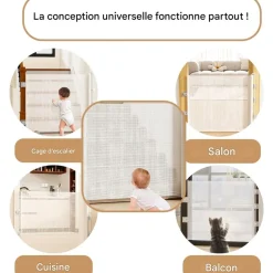 DOWNYPAWS - Chatière en filet évolutif