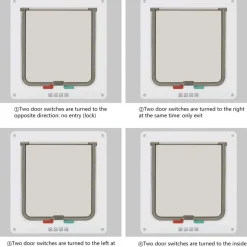 DOWNYPAWS - Chatière pour chat