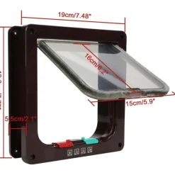 DOWNYPAWS - Chatière pour chat