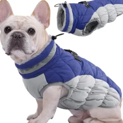 DOWNYPAWS - Chaud manteau protections pour chien,manteau épais en coton coupe-vent pour chien