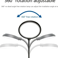 DOWNYPAWS - Éclairage led aquarium - orientation 360° sans scintillement