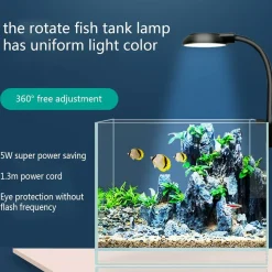 DOWNYPAWS - Éclairage led aquarium - orientation 360° sans scintillement