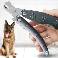 DOWNYPAWS - Coupe ongle chien avec lime & peigne - multifonction en un