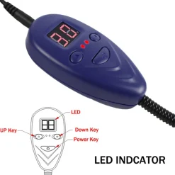 DOWNYPAWS - Coussin chauffant électrique pour chien avec minuterie - imperméable - avec minuterie et 7 températures réglables - 40cm*30cm