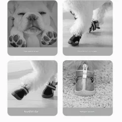 DOWNYPAWS - Couvoirs à pied d'animaux jetables, non tissés et anti - glissants taille m downypaws