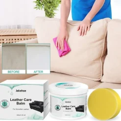 DOWNYPAWS - Crème d'entretien et de rénovation pour cuir: pour canapé sac veste - décontamination polissage et réparation