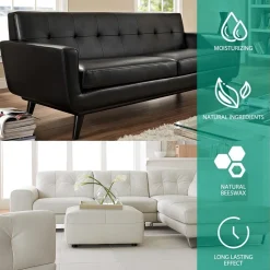 DOWNYPAWS - Crème d'entretien et de rénovation pour cuir: pour canapé sac veste - décontamination polissage et réparation