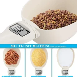 DOWNYPAWS - Cuillère mesure chien et chat amovible