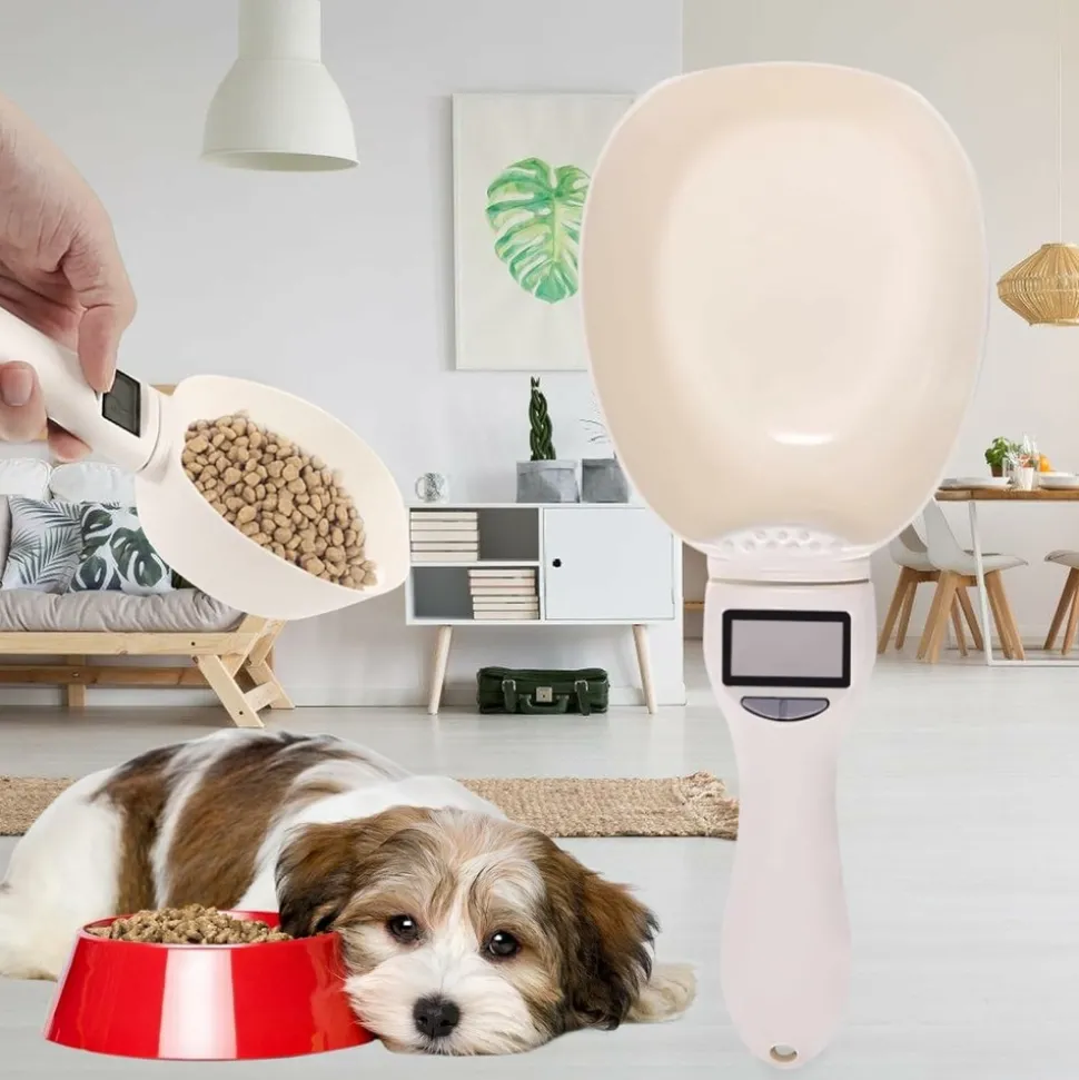 DOWNYPAWS - Cuillère nutrition précise pour animaux - scientifique