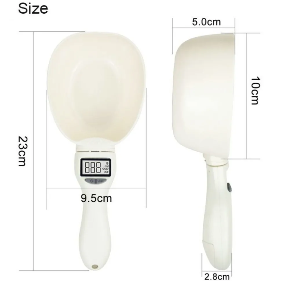 DOWNYPAWS - Cuillère nutrition précise pour animaux - scientifique