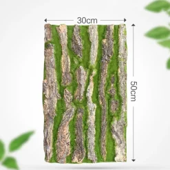 DOWNYPAWS - Décoration en écorce artificielle, 30*50 cm