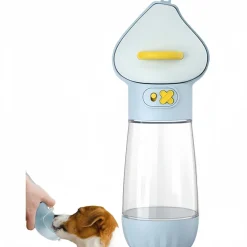 DOWNYPAWS - Distributeur d'eau de pour chiens, bol portable avec fonction eau et nourriture, design pratique, étanche et facile à utiliser