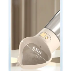 DOWNYPAWS - Distributeur d'eau de pour chiens, bol portable avec fonction eau et nourriture, design pratique, étanche et facile à utiliser