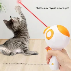 DOWNYPAWS - Distributeur de friandises pour chiens jouets interactifs , pour entraînement lent