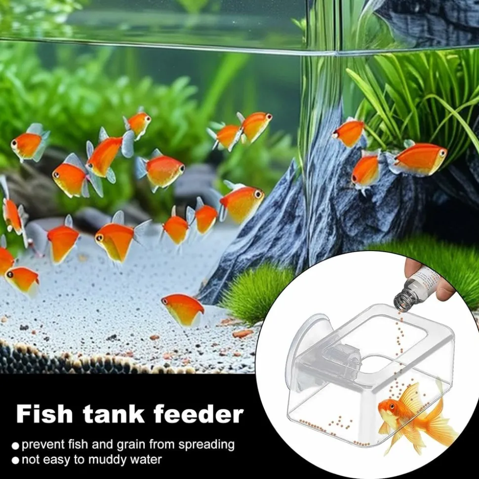 DOWNYPAWS - Distributeur de nourriture automatique pour aquarium