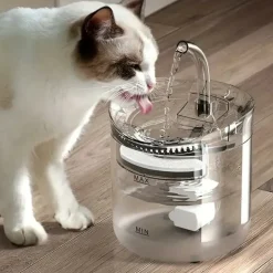 DOWNYPAWS - Distributeur D'eau De 60,87 Oz Avec Robinet Pour Chat