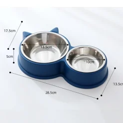 DOWNYPAWS - Double gamelle pour chat