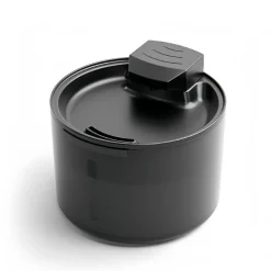 DOWNYPAWS - Fontaine à eau pour chat : en acier inoxydable filtre automatique grande capacité de circulation d'eau